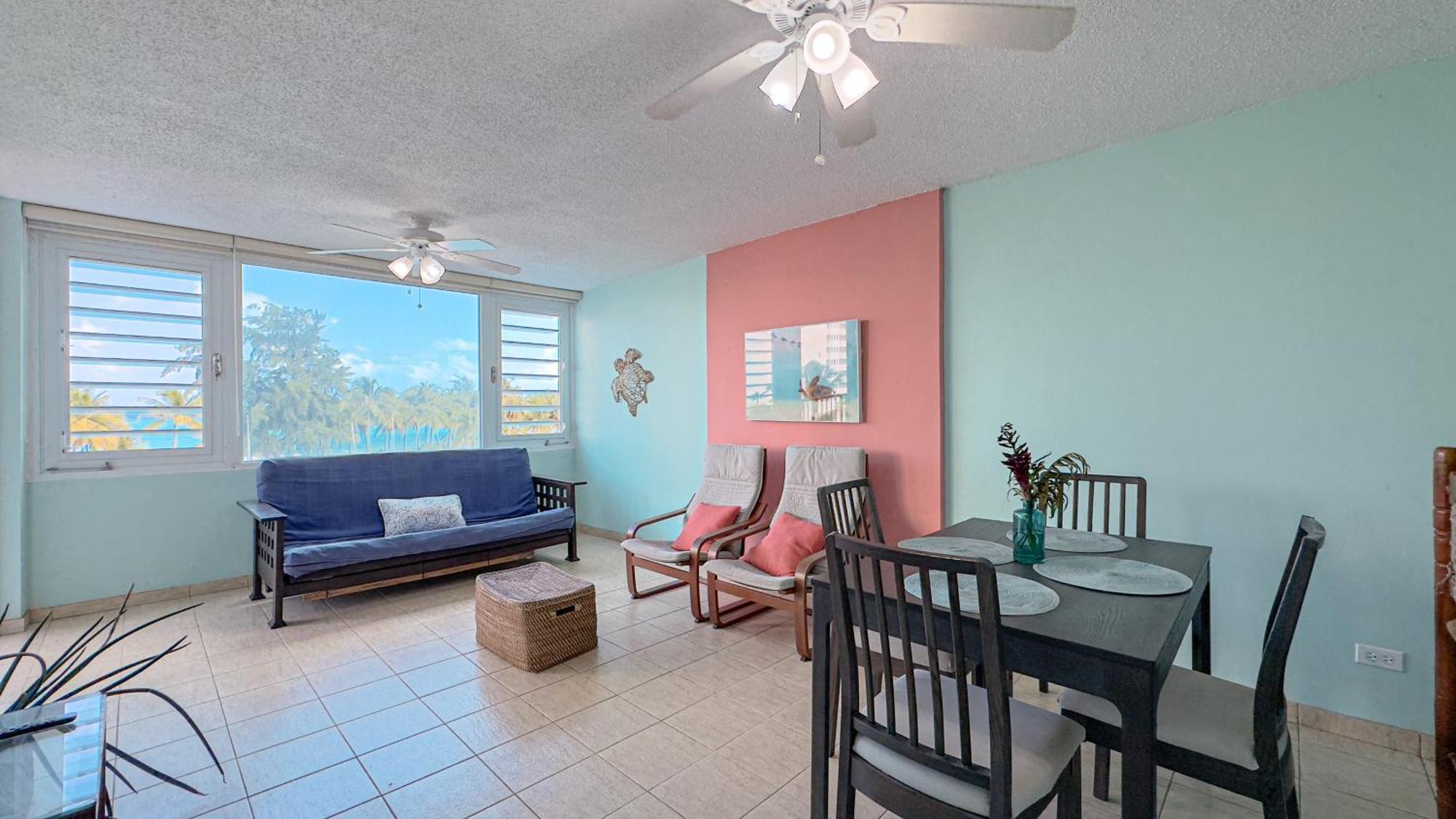 Moana'S Beach Apartment In Luquillo Pr Beach View Eksteriør bilde